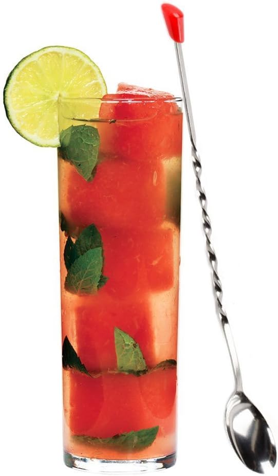 Stainless Steel Cocktail Stirring Spoon  11" long