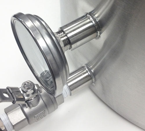 Valve and Thermometer Welded Ports