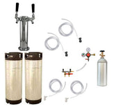 Two Tap Tower Mount Kegerator