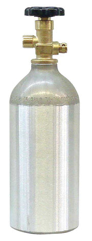 New 2.5lb Aluminum CO2 Tank