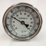 3" Dial Face on Thermometer
