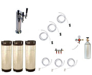 Three Tap Tower Mount Kegerator
