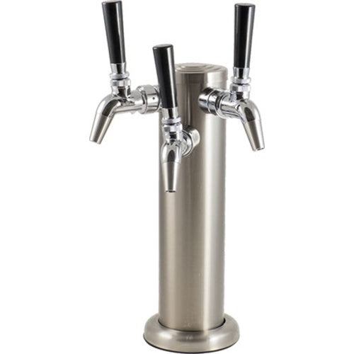 KOMOS® Stainless Draft Tower With Intertap® Faucets (w/ Duotight Fittings)