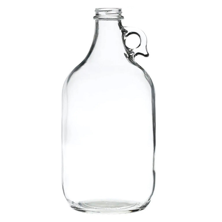 64 oz Clear Glass Growler/Jug