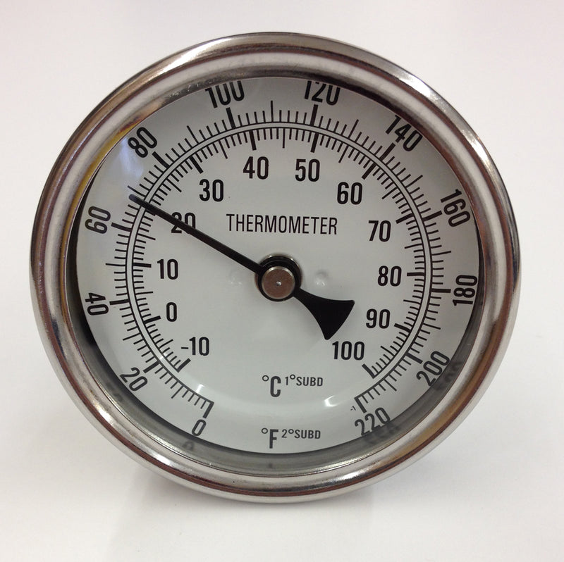 3" Dial Face For Weldless Thermometer