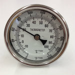 3" Dial Face For Weldless Thermometer