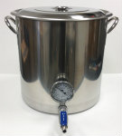 8.5 gal. Kettle, Valve and Thermometer