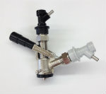 Disconnects connected to Sankey Keg Tap