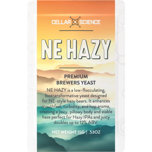 CellarScience® NE HAZY Dry Yeast | New England Ale | Premium Beer Yeast