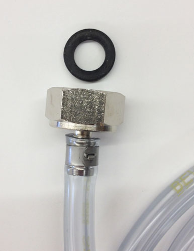 3/16" Tail Piece and Hex Nut