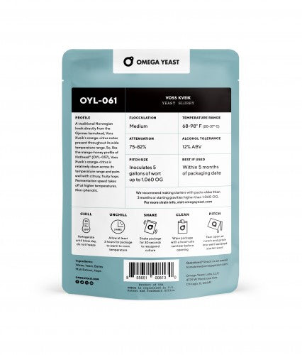 Voss Kveik, Homebrew Pitch