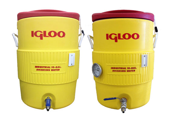 All Grain Start Kit HLT and Mash Tun with Thermometer