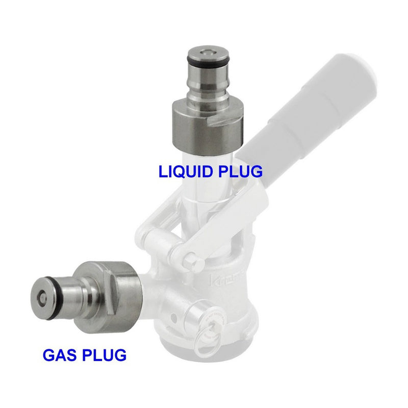 Conversion Stem-Gas (Coupler To Ball-Lock)