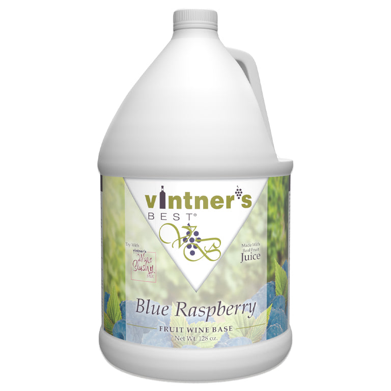 VINTNER'S BEST® BLUE RASPBERRY WINE BASE 128 OZ (1 GALLON)