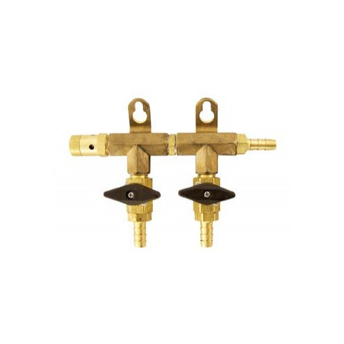 CO2 Distributor - Brass 2 - 6 Ways Gas Manifolds