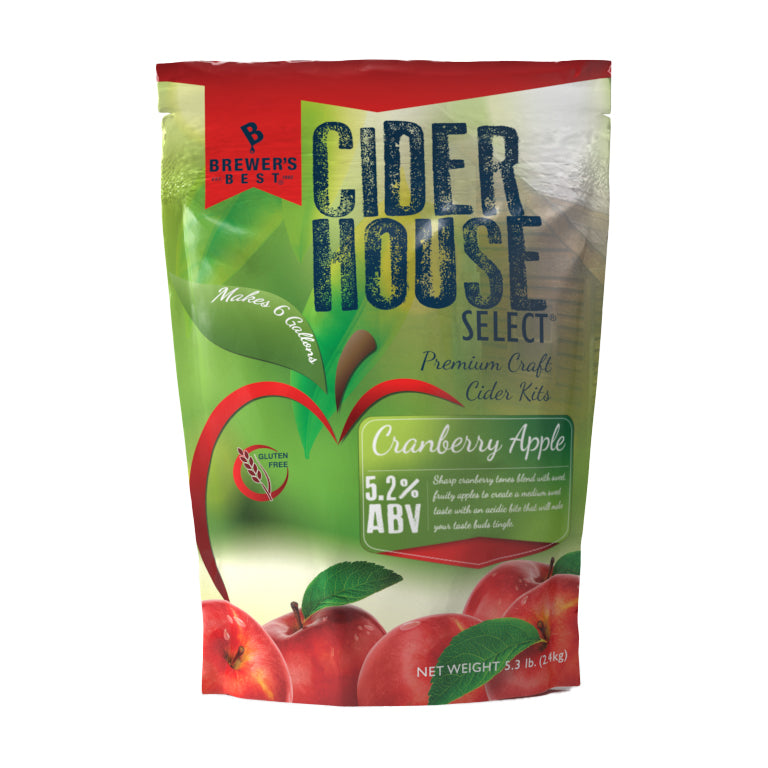 CIDER HOUSE SELECT CRANBERRY APPLE CIDER MAKING KIT