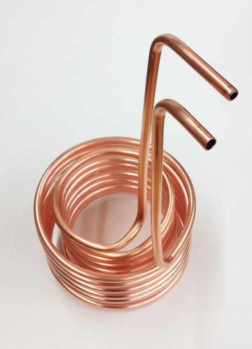 Double Coil Copper Immersion Chiller