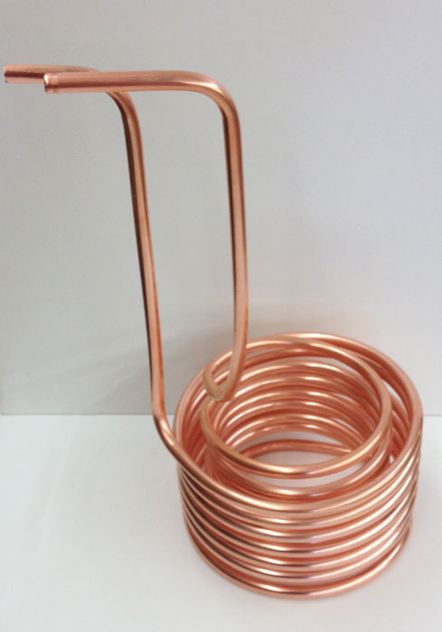 Double Coil Copper Immersion Chiller