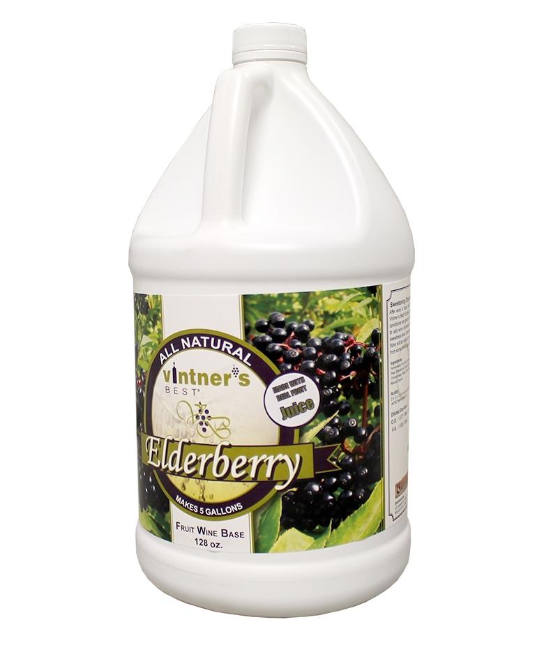 Vintner's Best Elderberry Wine Base, 128 oz