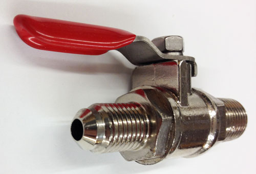 1/4" male flare fitting