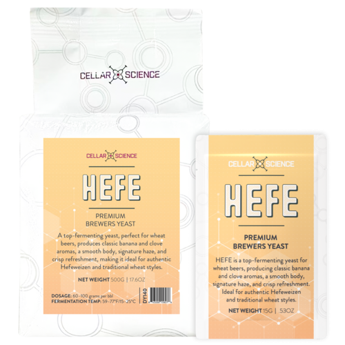 CellarScience® HEFE Dry Yeast | Wheat Ale | Premium Beer Yeast