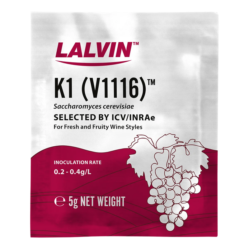 Lalvin K1V-1116 Wine Yeast   5 g