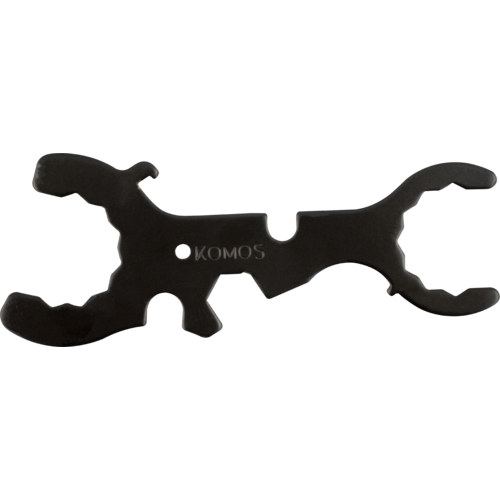 KOMOS® Draft Multi Tool with Duotight Remover | Multi Purpose Beer Faucet & Shank Wrench | 7 in 1 Draft System Tool