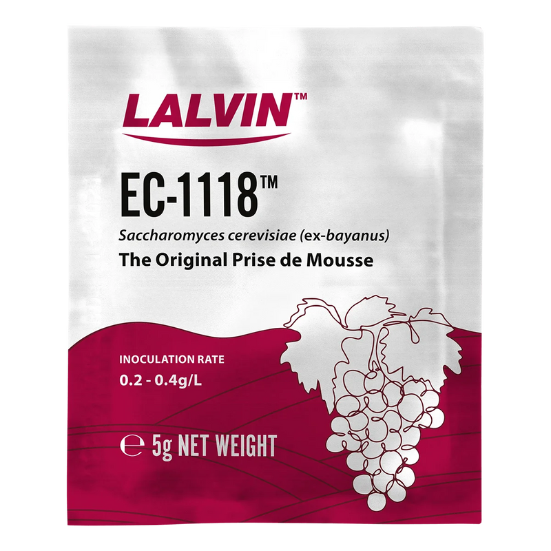 Lalvin EC-1118 Wine Yeast 5 g