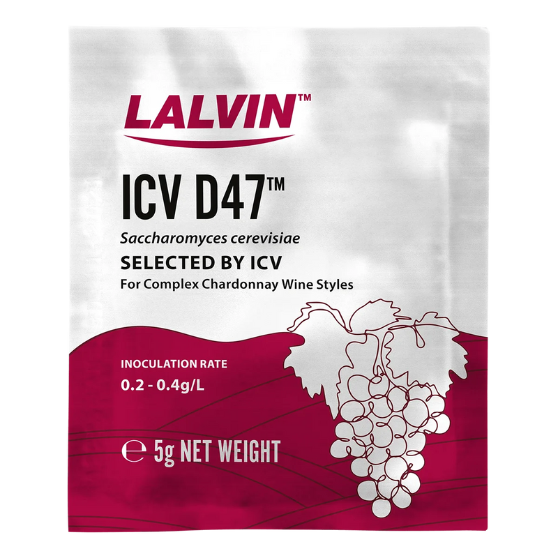 Lalvin ICV D-47 Wine Yeast 5 g