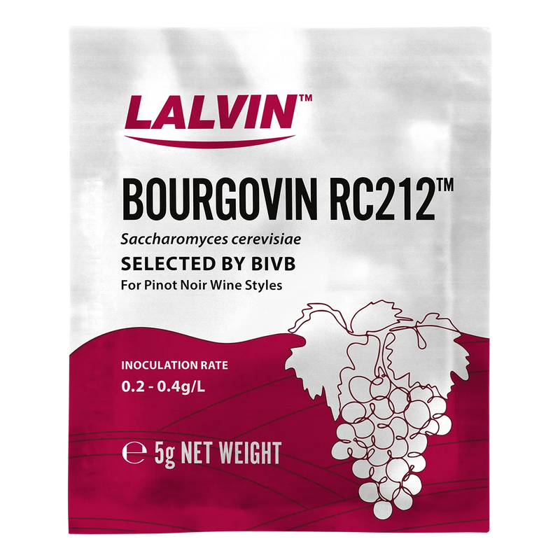 Lalvin Bourgovin RC212 Wine Yeast 5 g