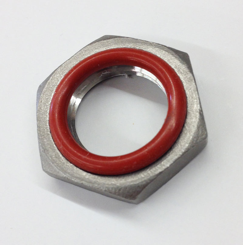 Oring and Lock Nut for Weldless Thermometer