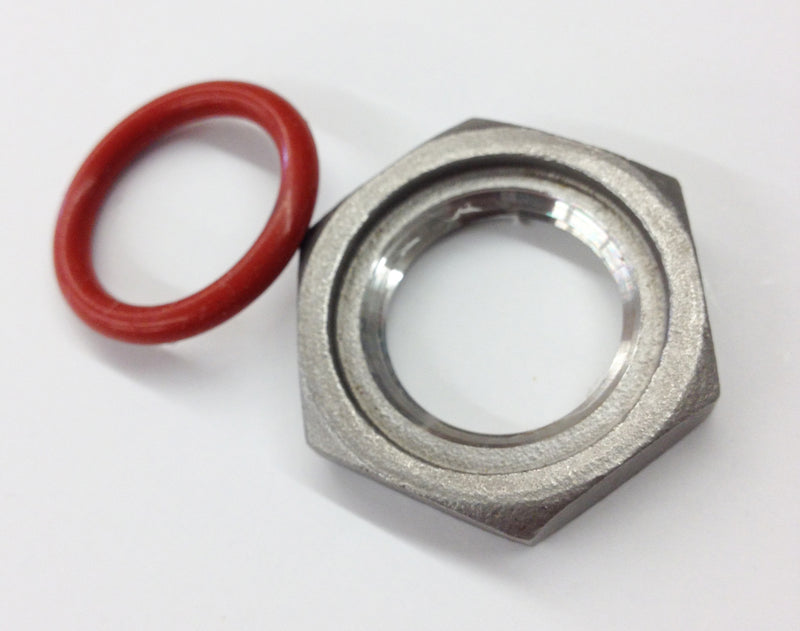 Oring and Lock Nut for Weldless Thermometer