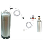 Picnic Kegerator 1 - 3 Faucet Set-Up w/ New Keg