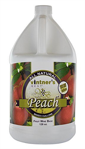 Vintner's Best Peach Wine Base, 128oz.