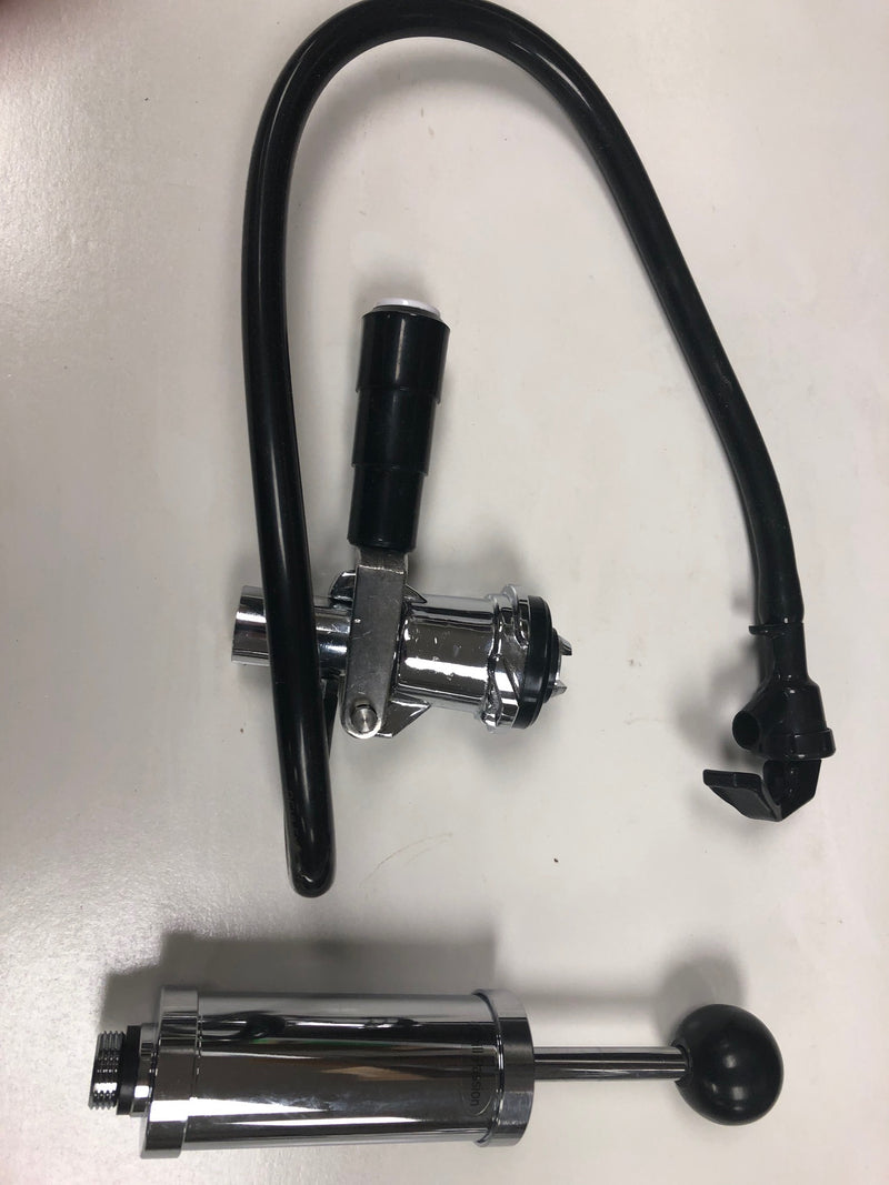 Keg Pump  with D Coupler (American Style Kegs) &Picnic Faucet
