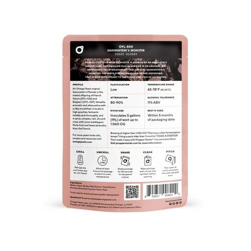 Omega Saisonstein Yeast