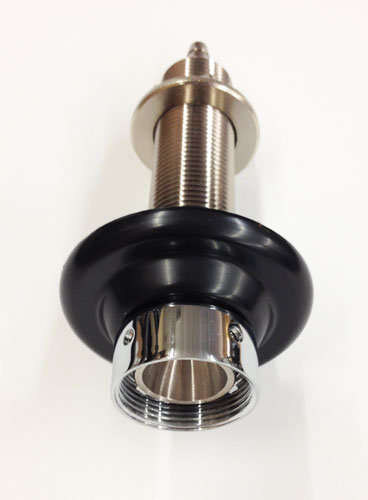 Beer Shank  - Chrome w/ Tail Piece