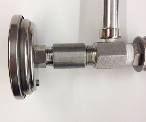 Thermometer on Sight Glass