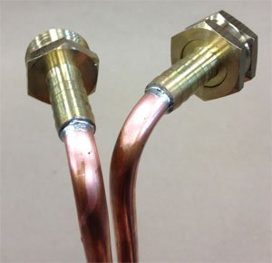 Quick Chill 50' Copper Immersion Chiller with Leak Proof Fittings