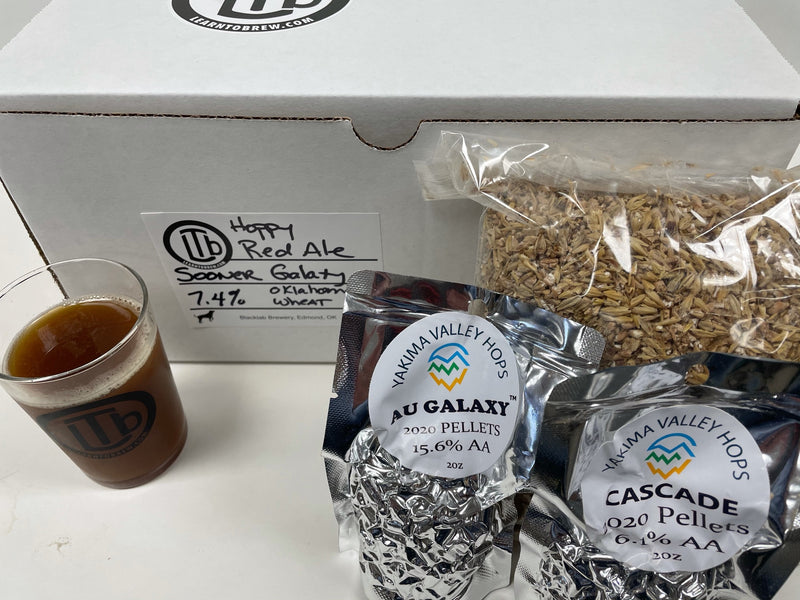 LTB Sooner Galaxy Hoppy Red Ale -7.4%  - Extract kit